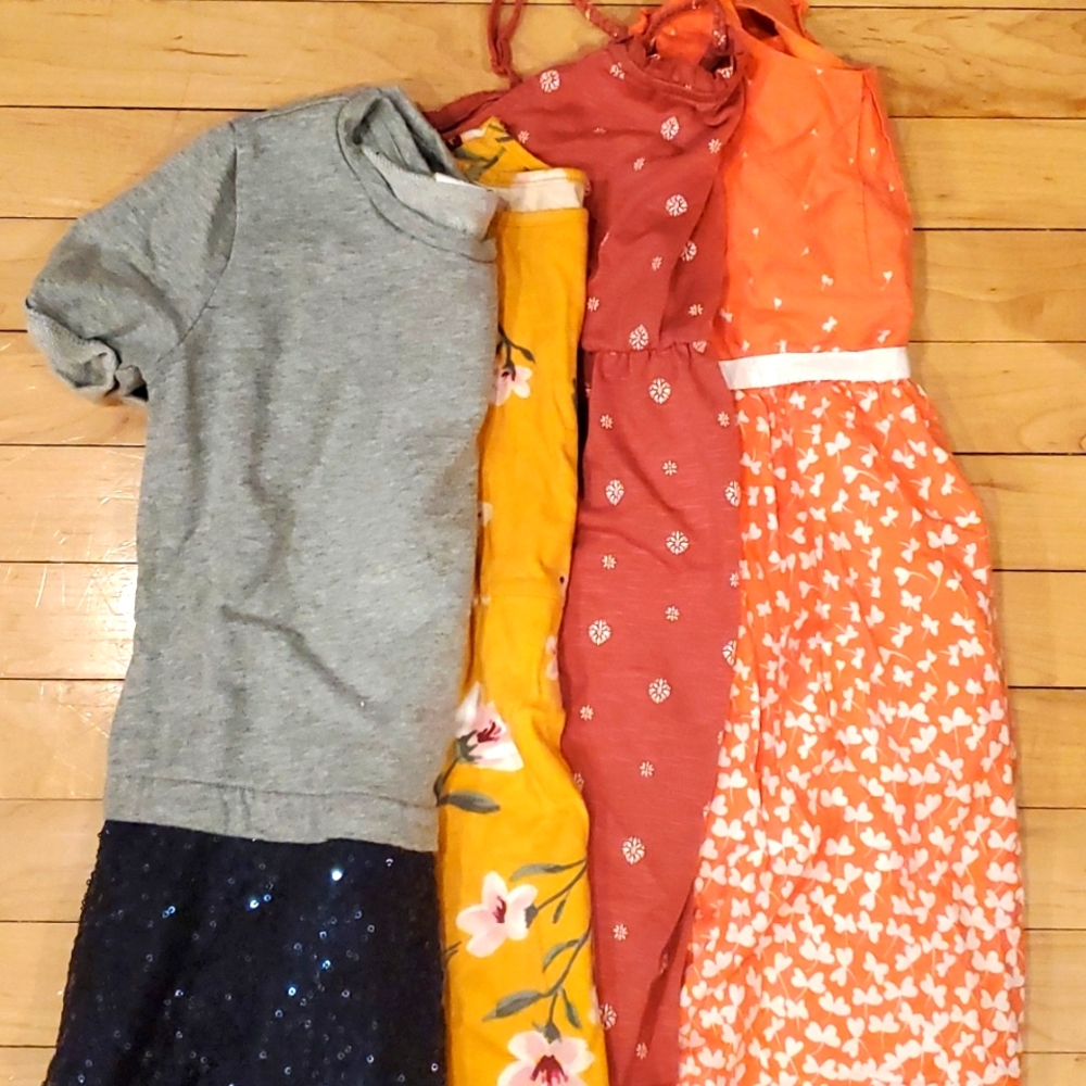 Beautiful colors! Spring dresses size 6 lot